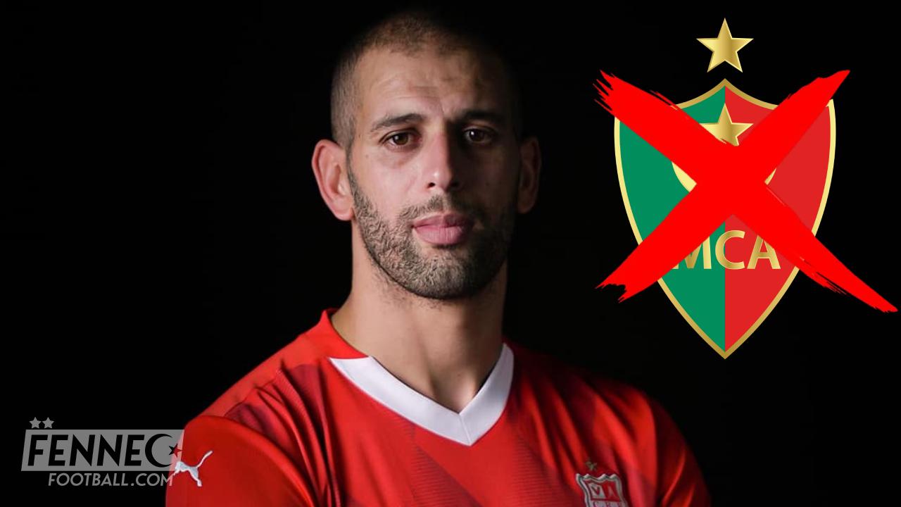 Slimani décline plus d’un milliard par mois du MCA et s’engage pour moins au CRB !