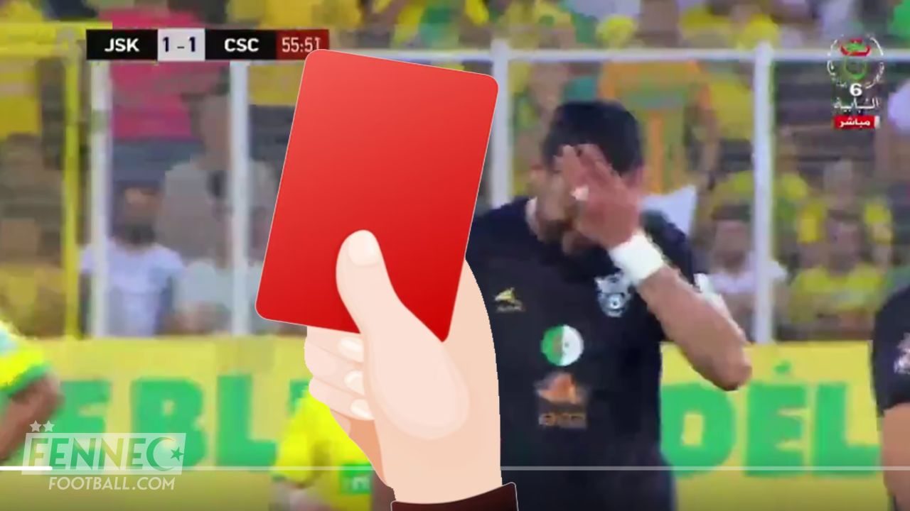 En larmes après son carton rouge : Missala Merbah craque face à la JSK