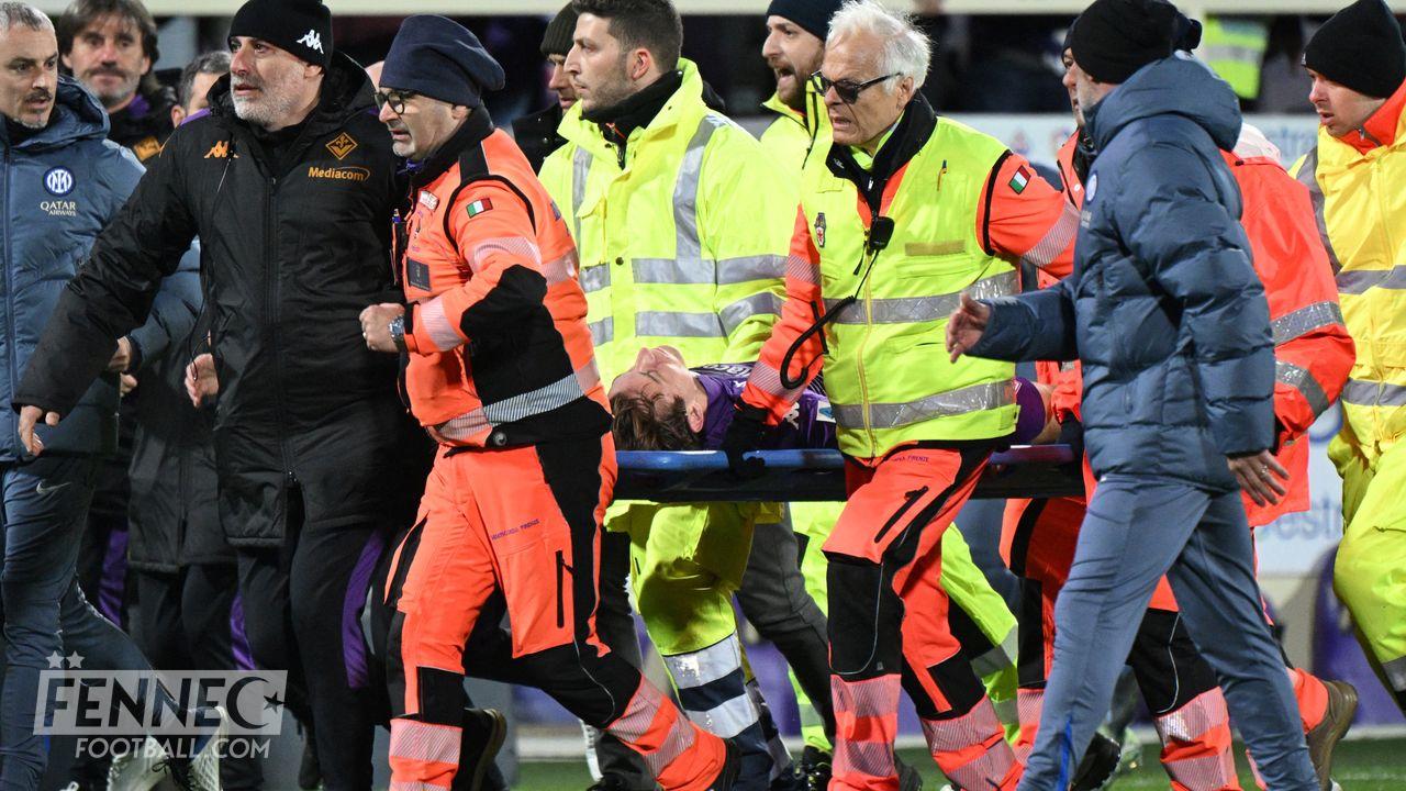 Convulsions en plein match... : Edoardo Bove choque la sphère foot