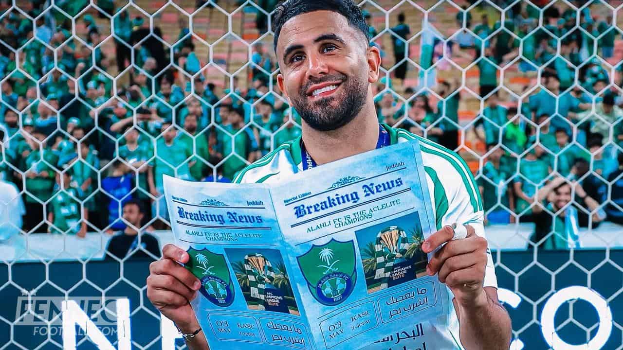 Sacré champion d'Asie, Riyad Mahrez dévoile à présent sa dernière mission