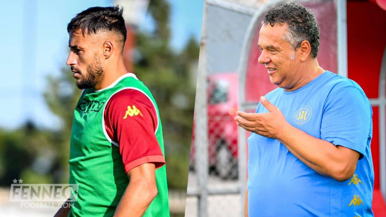 Départ, clash : l’entraîneur de l’ES Tunis tranche sur le cas Belaili