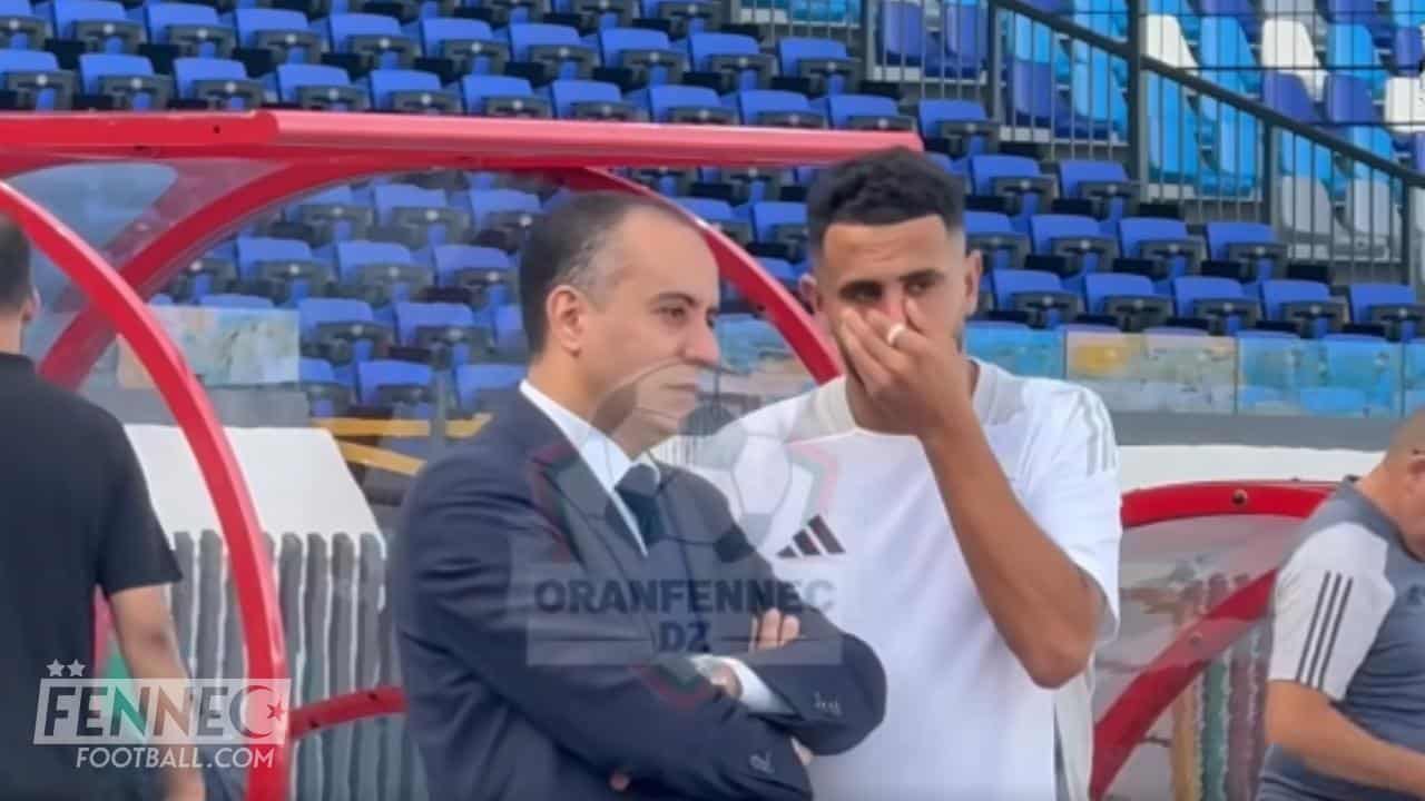 Algérie : Mahrez échange longuement avec Sadi (Vidéo)