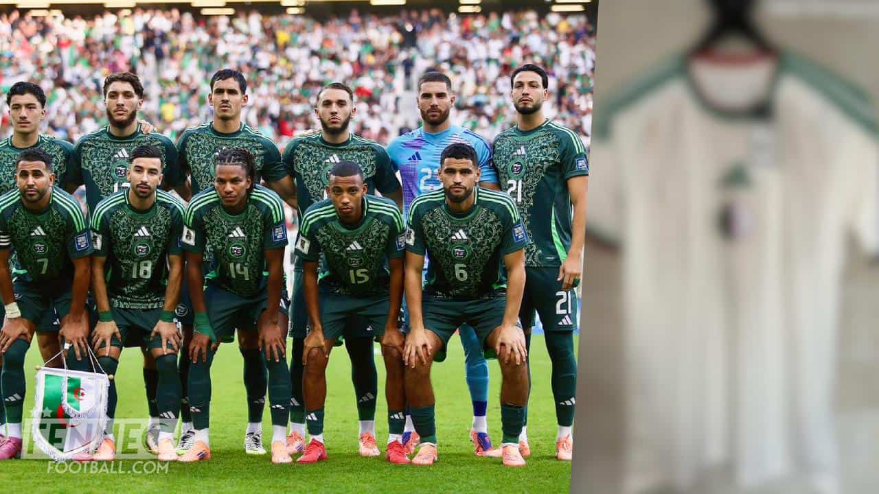 Urgent : la première photo du nouveau maillot de l’Algérie !