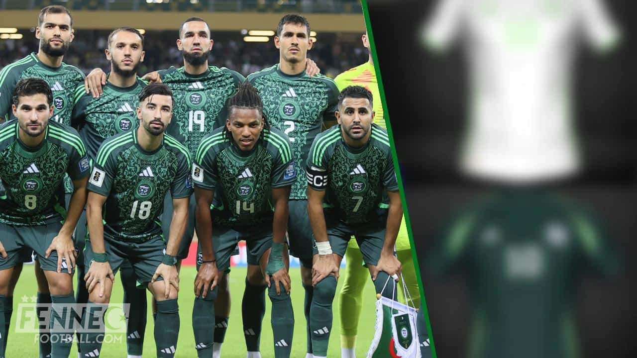 Algérie : la différence entre le nouveau maillot domicile et extérieur