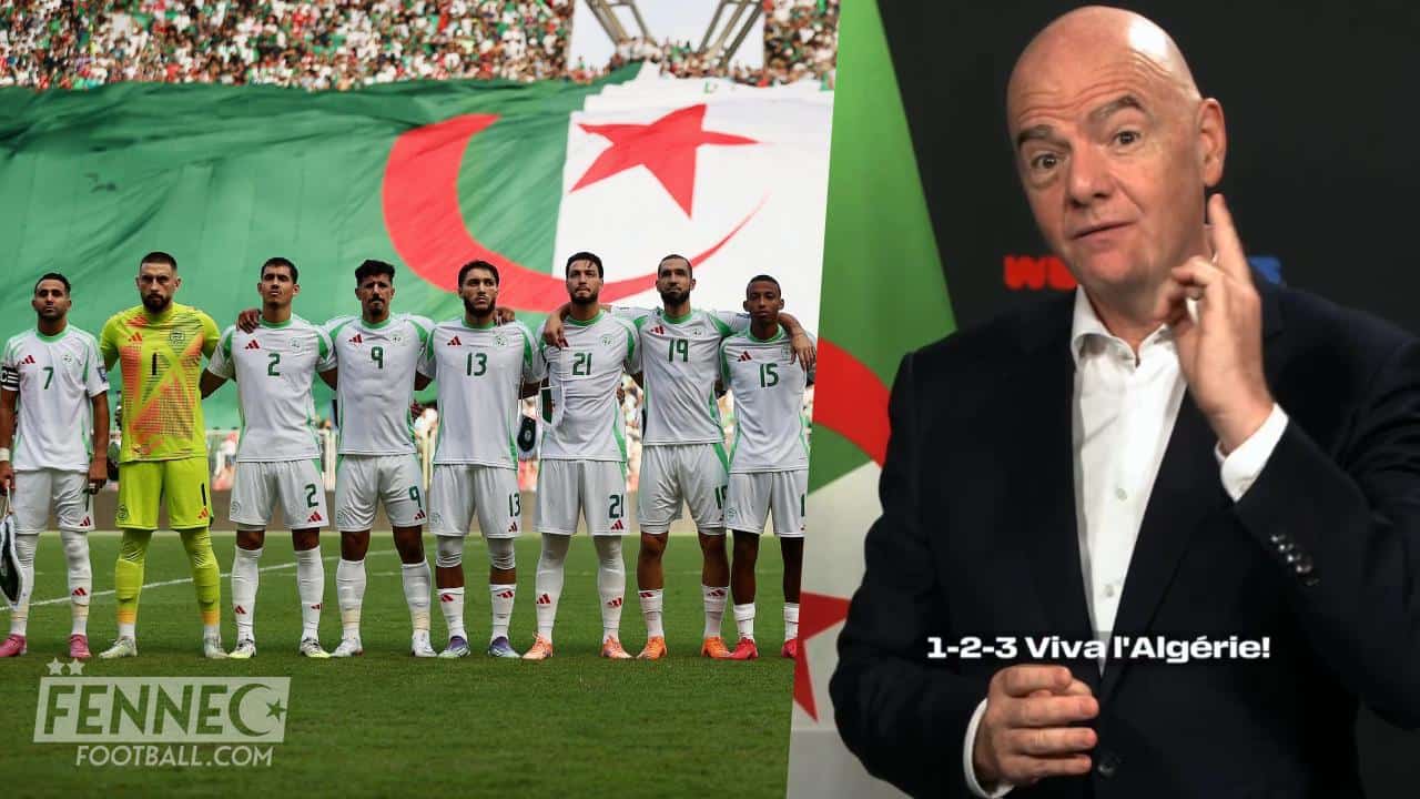 Le clin d'oeil d'Infantino à l'Algérie