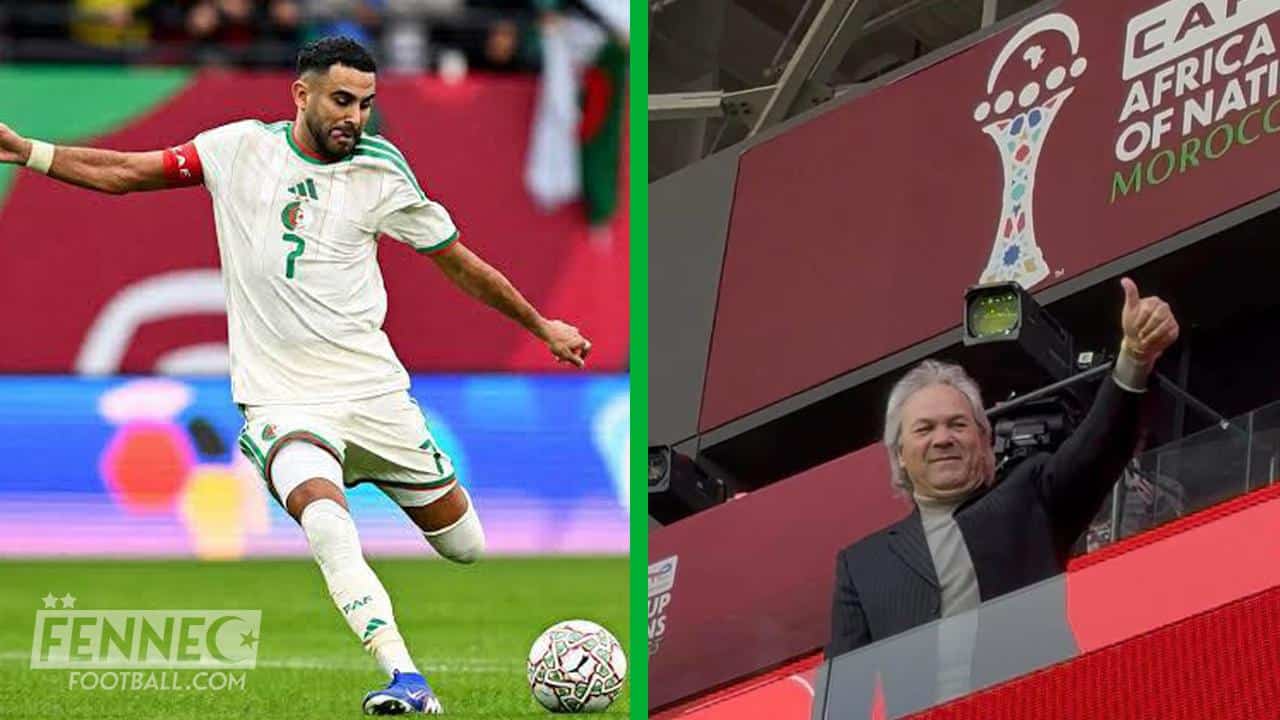Madjer : "Mahrez n'a pas couru énormément"