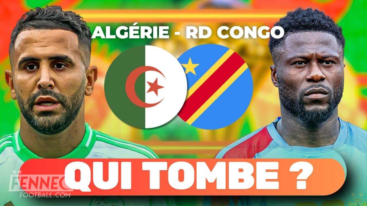 Terrible nouvelle pour l'Algérie, excellente pour la RD Congo