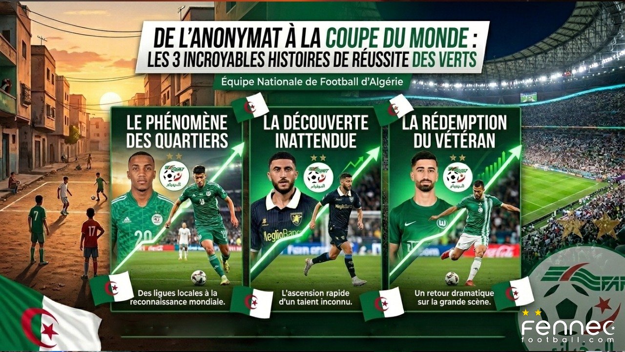De l’anonymat au Mondial : les 3 incroyables success-stories des Verts