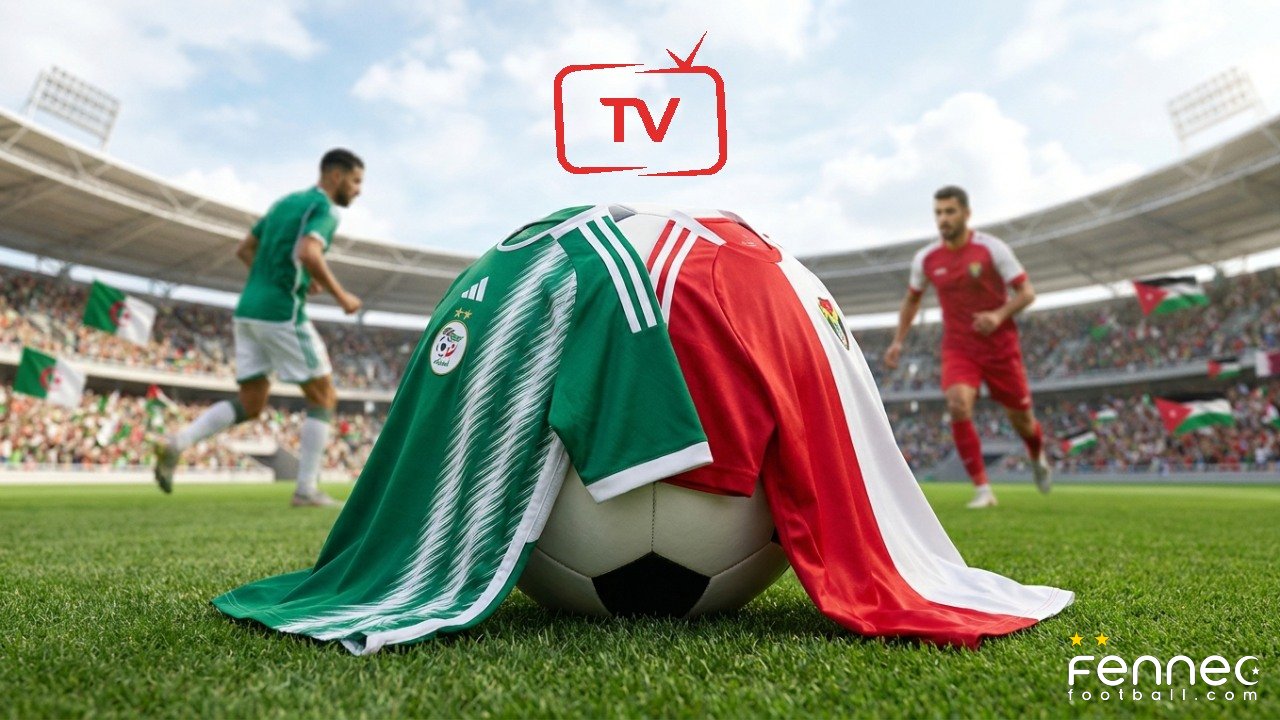 Algérie – Jordanie : Heure et chaines de diffusion en direct