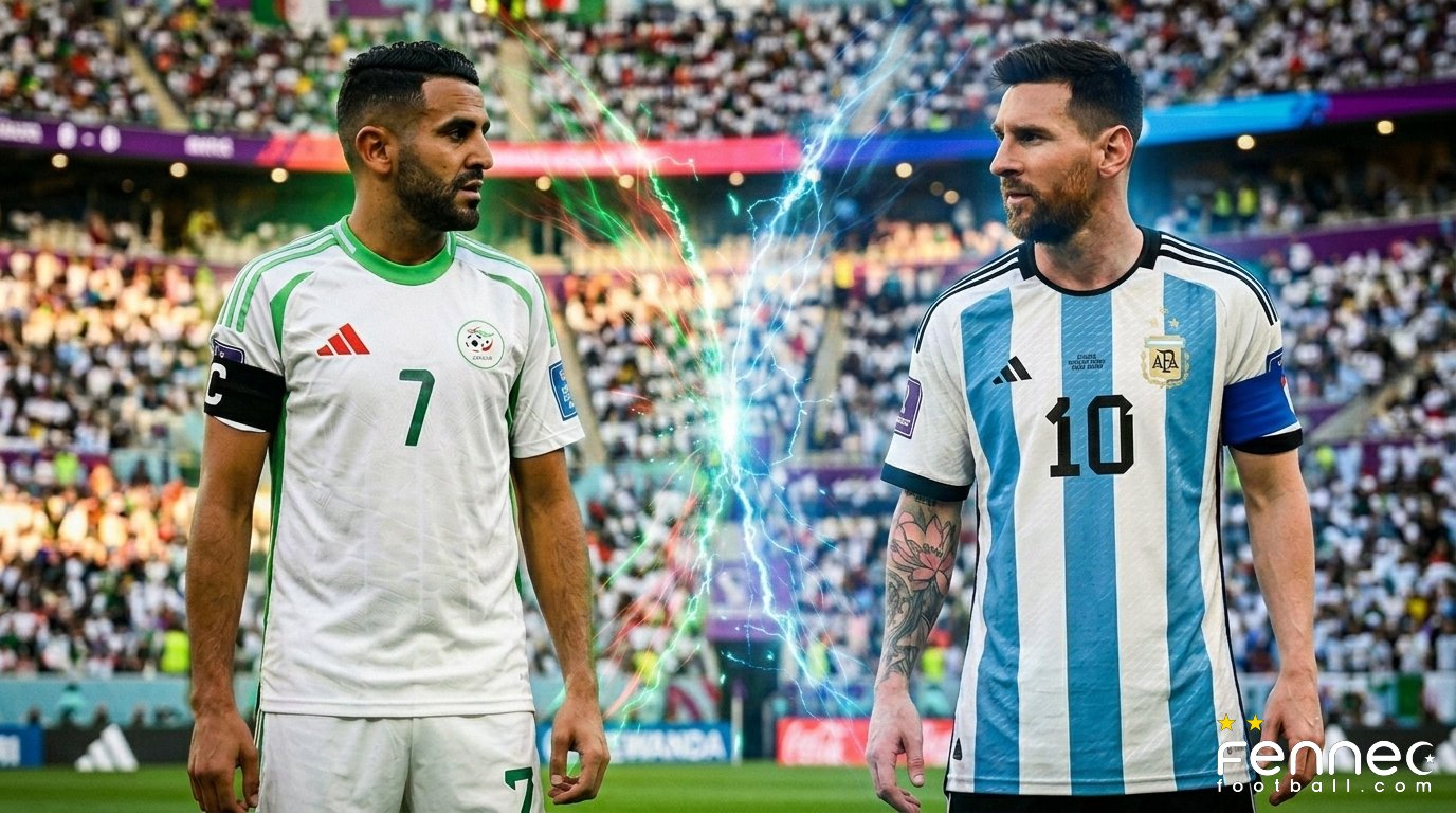 Algérie–Argentine : retour sur les 3 duels entre Mahrez et Messi