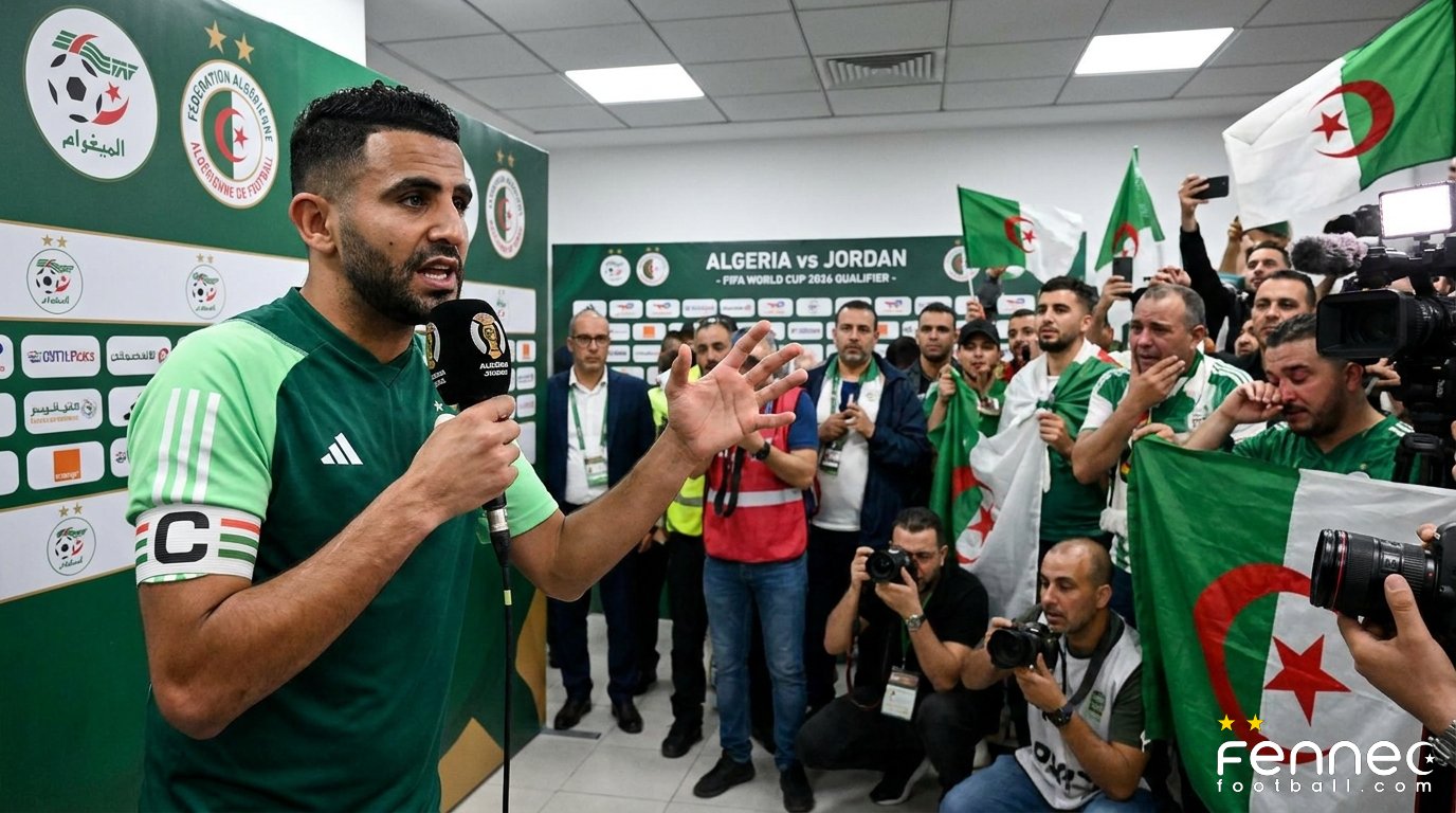 Mondial 2026 : Le message fort de Mahrez avant la Jordanie