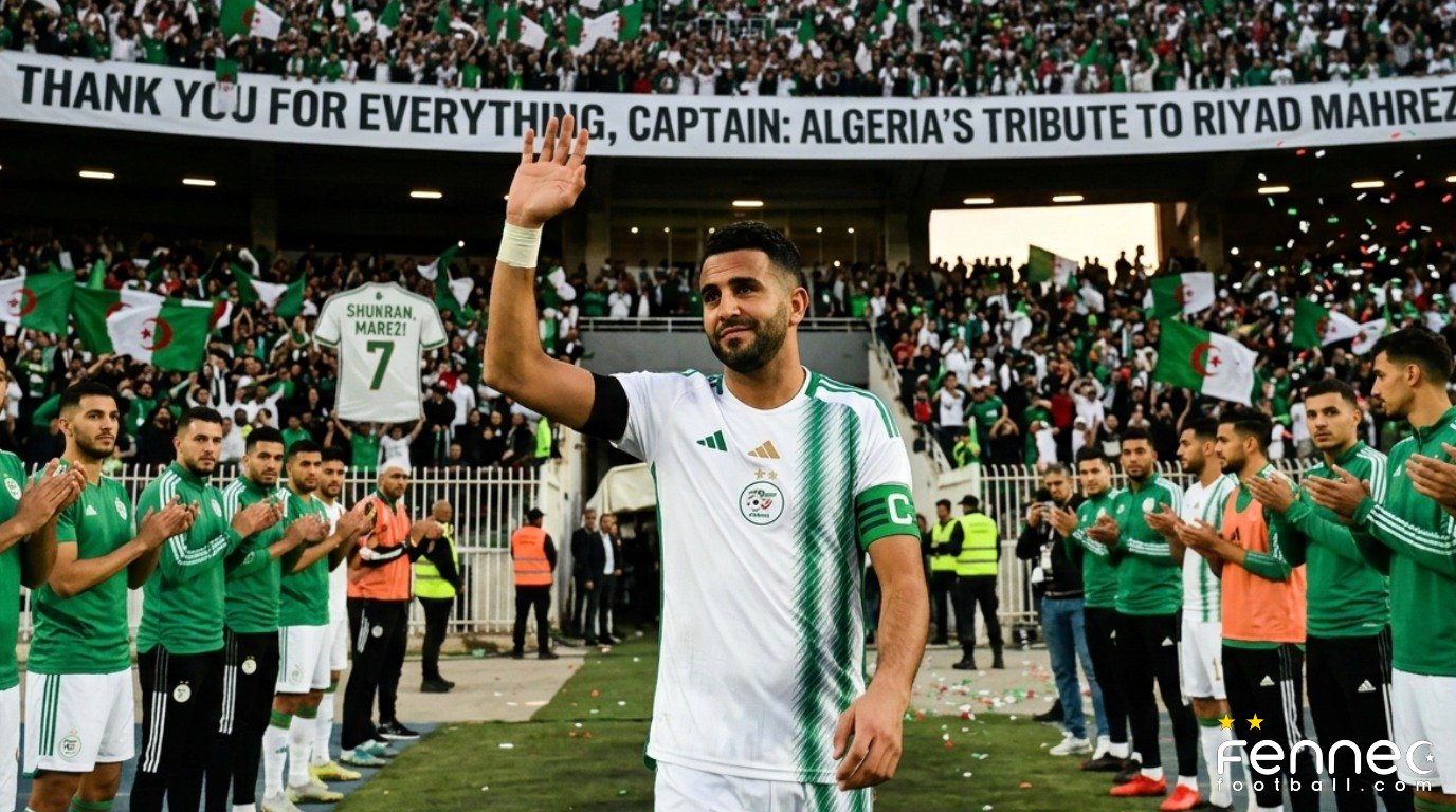 Merci pour tout, capitaine : l'hommage de l'Algérie à Riyad Mahrez
