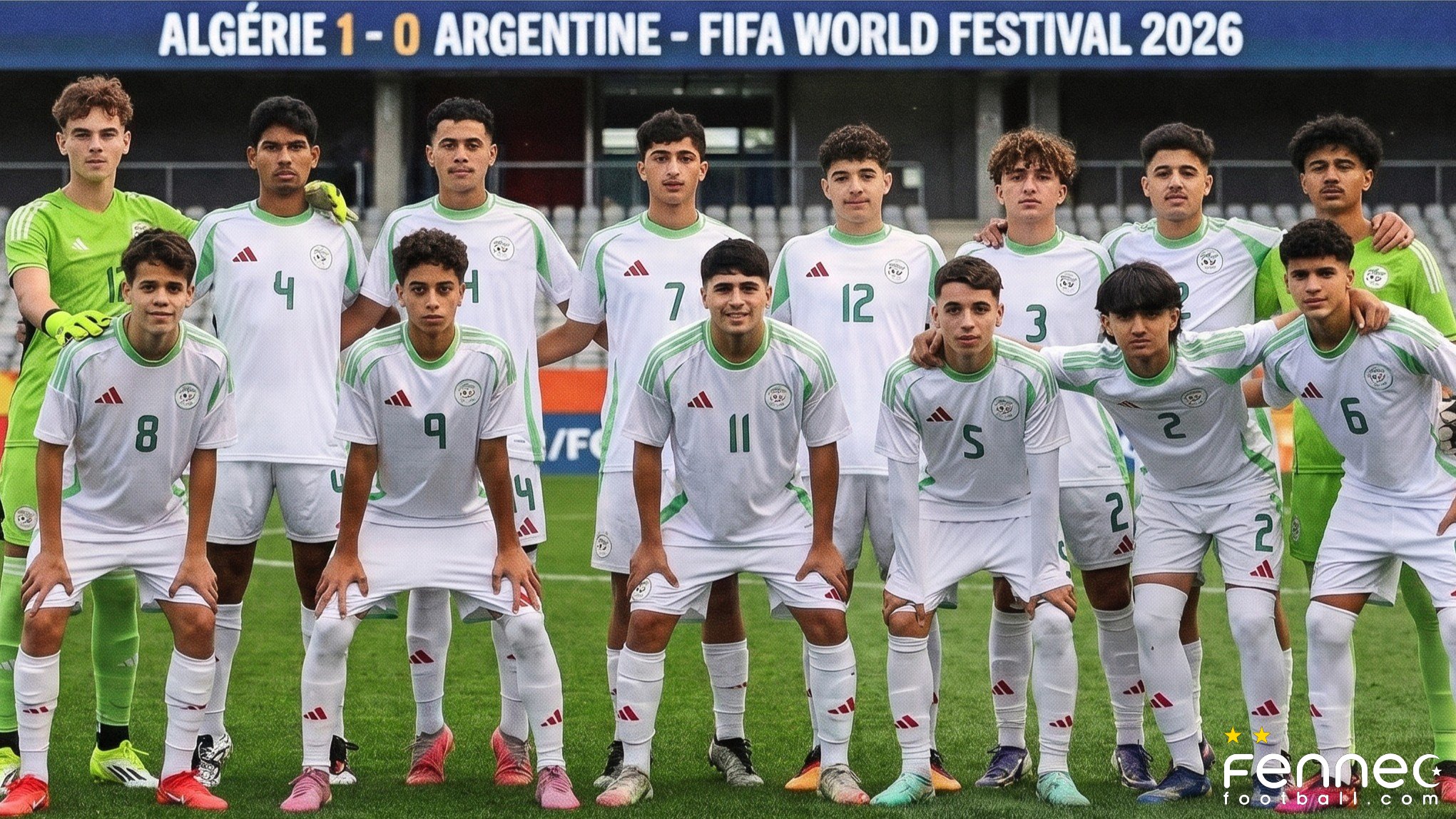 Algérie U15 : Maharzi terrasse l'Argentine à Bakou (1-0)