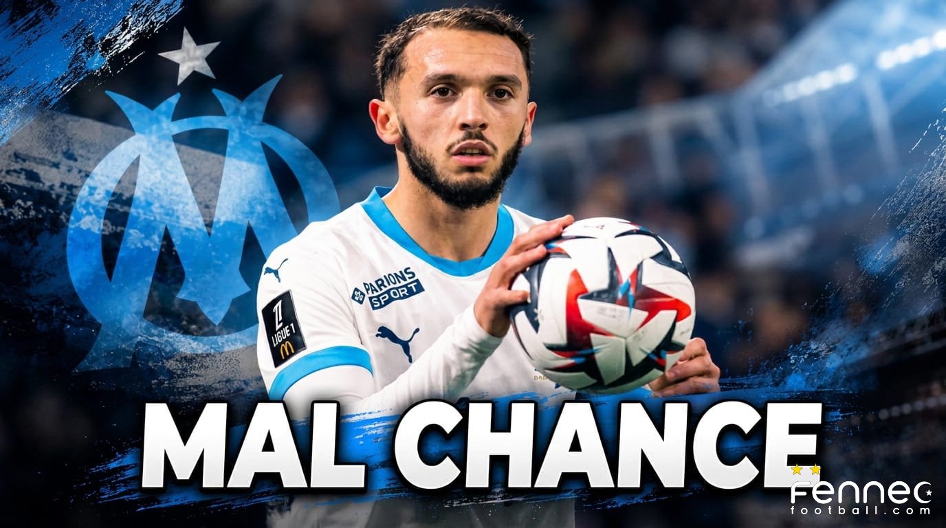 OM : Gouiri fantôme contre Sturm Graz, noté 3/10 par L'Équipe