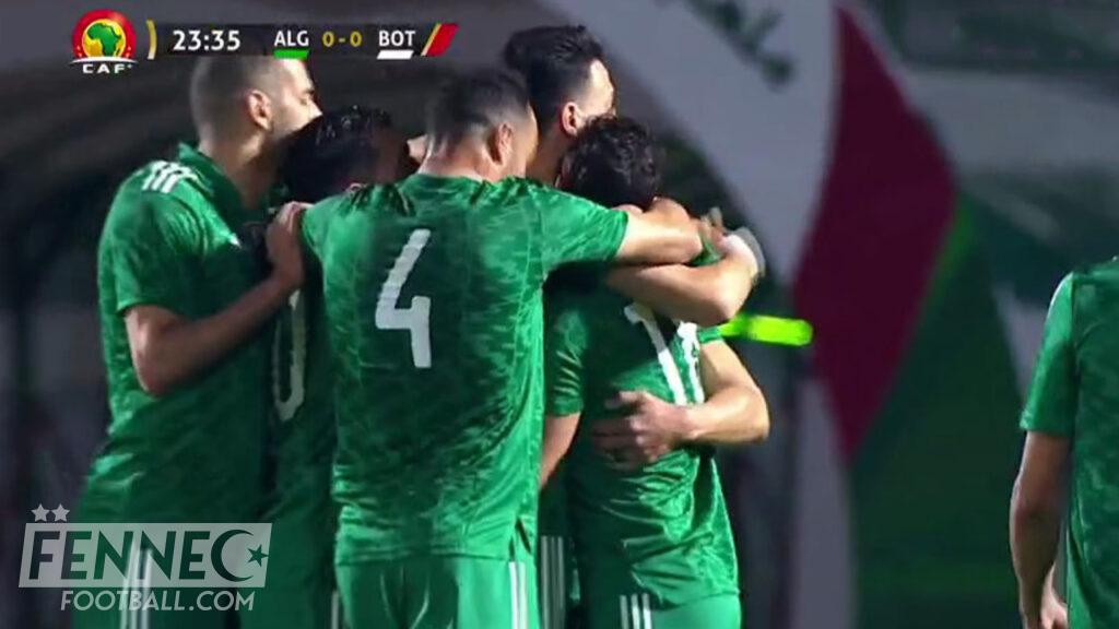 Algérie Botswana (1-0): Zeffane ouvre son compteur buts (Vidéo)
