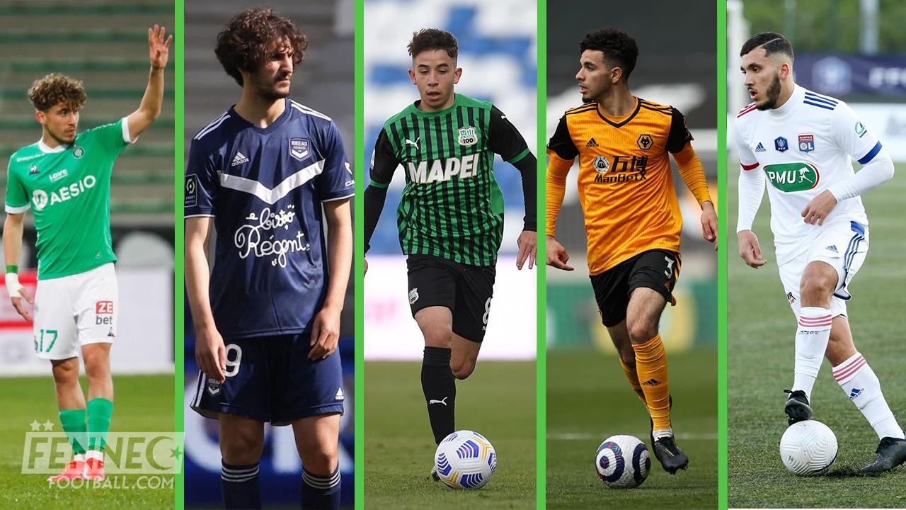 Lopez Ait Nouri Adli Aouchiche et Cherki