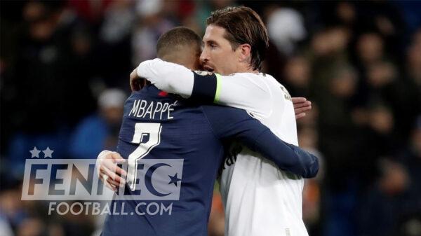 Sergio Ramos Kylian Mbappe