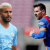 Riyad Mahrez Lionel Messi