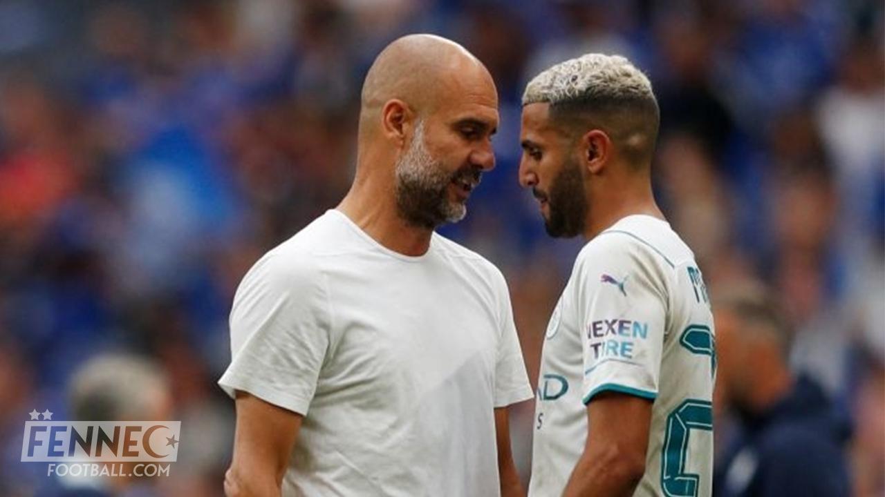 Riyad Mahrez Pep Guardiola 2