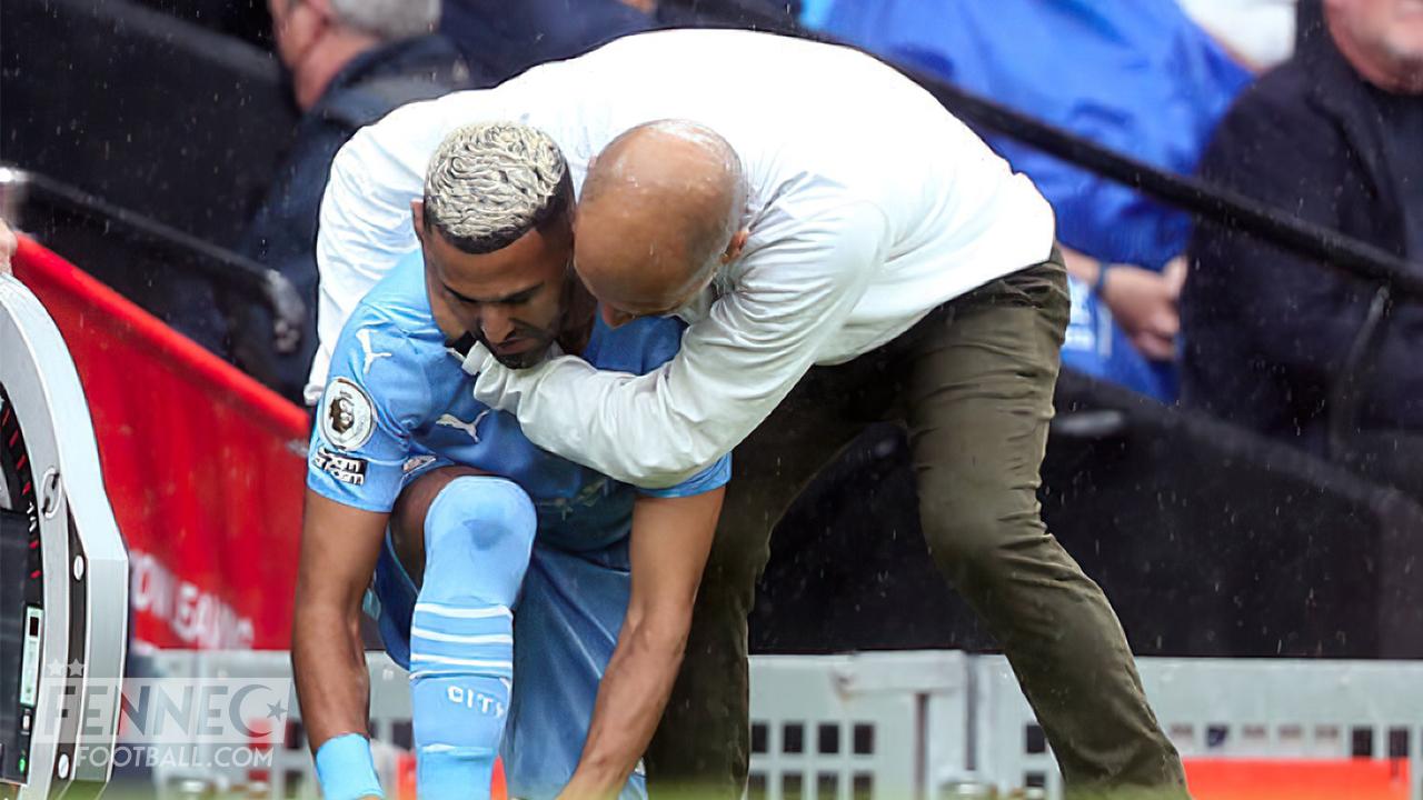 Riyad Mahrez Pep Guardiola