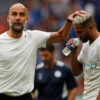 Riyad Mahrez Pep Guardiola