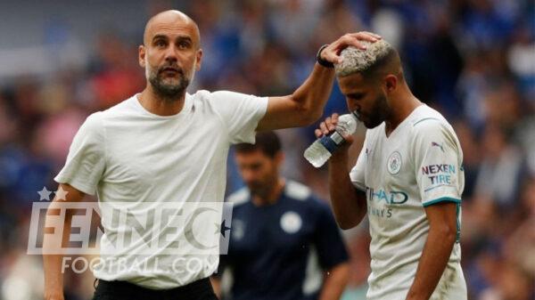 Riyad Mahrez Pep Guardiola