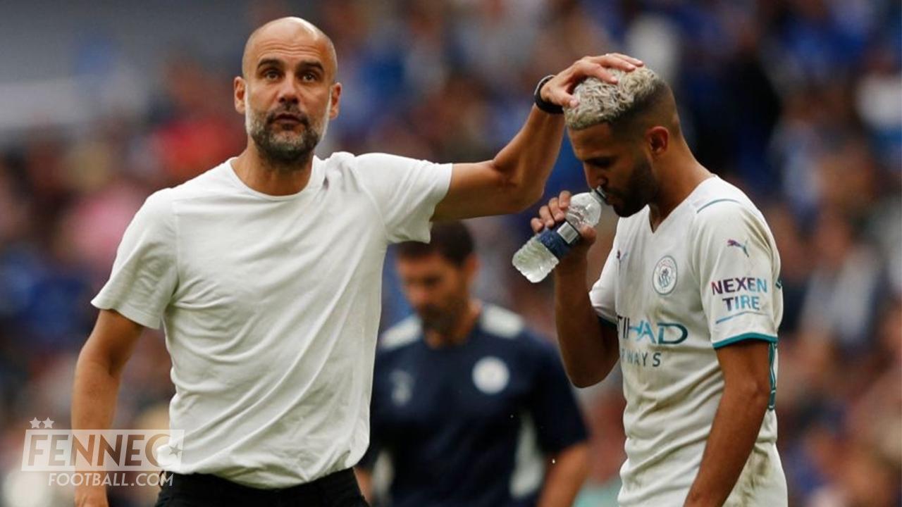 Riyad Mahrez Pep Guardiola