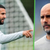 Riyad Mahrez Pep Guardiola