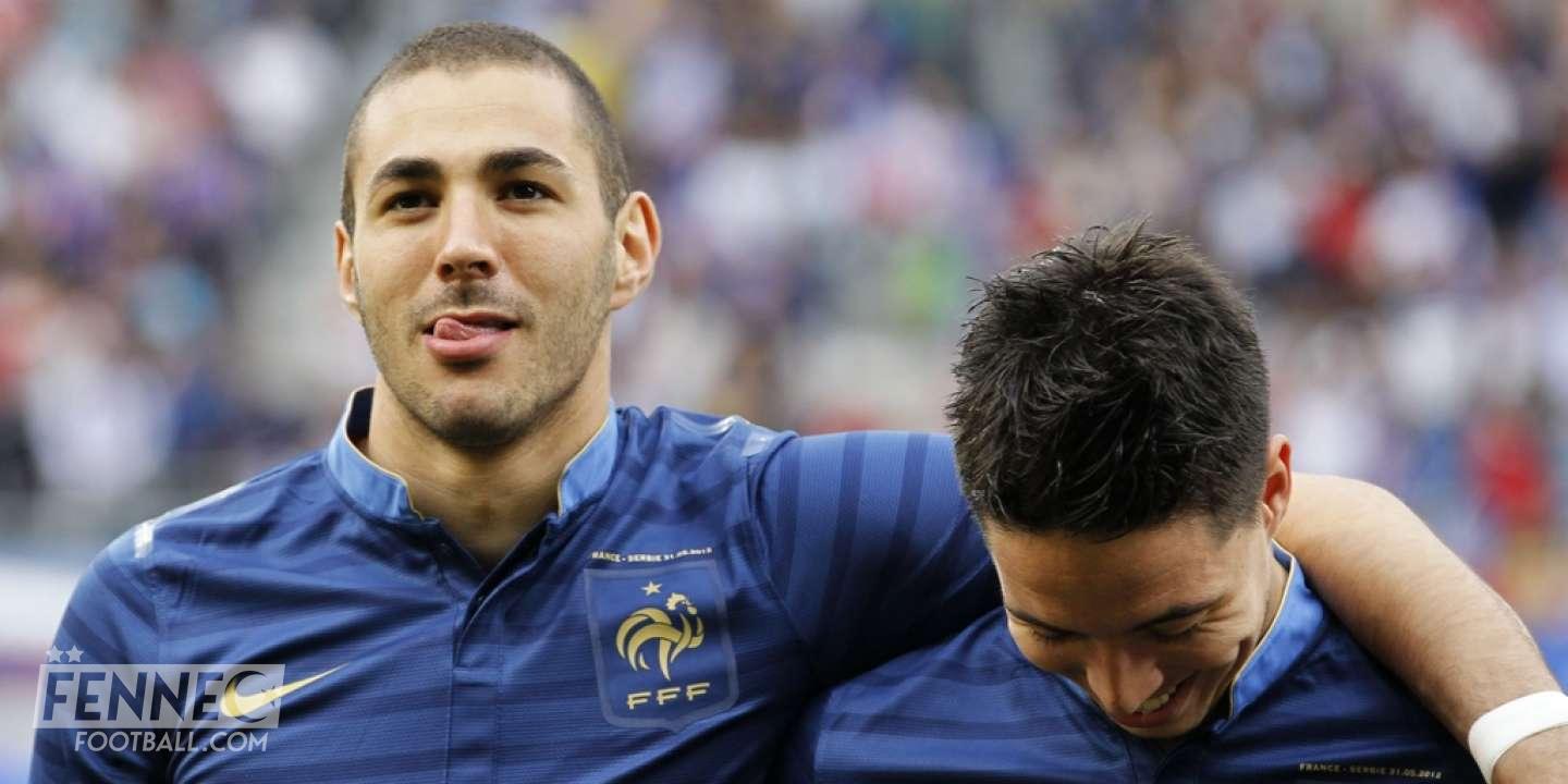 équipe d'Algérie Nasri Benzema
