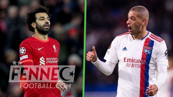 Islam Slimani Mohamed Salah