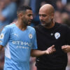 Riyad Mahrez Pep Guardiola