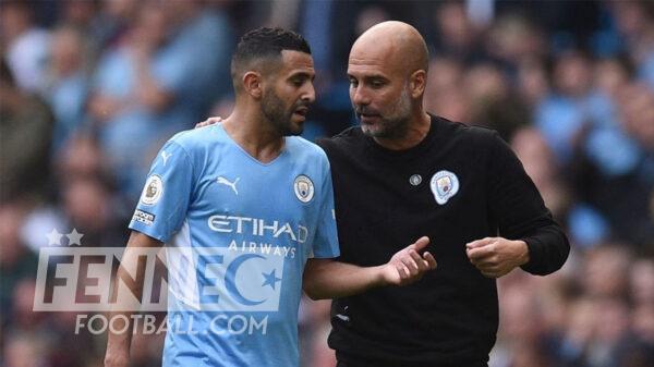 Riyad Mahrez Pep Guardiola