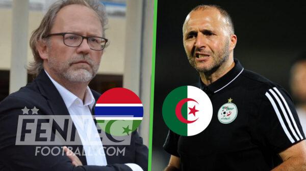 Algerie Gambie Tom Saintfiet Djamel Belmadi