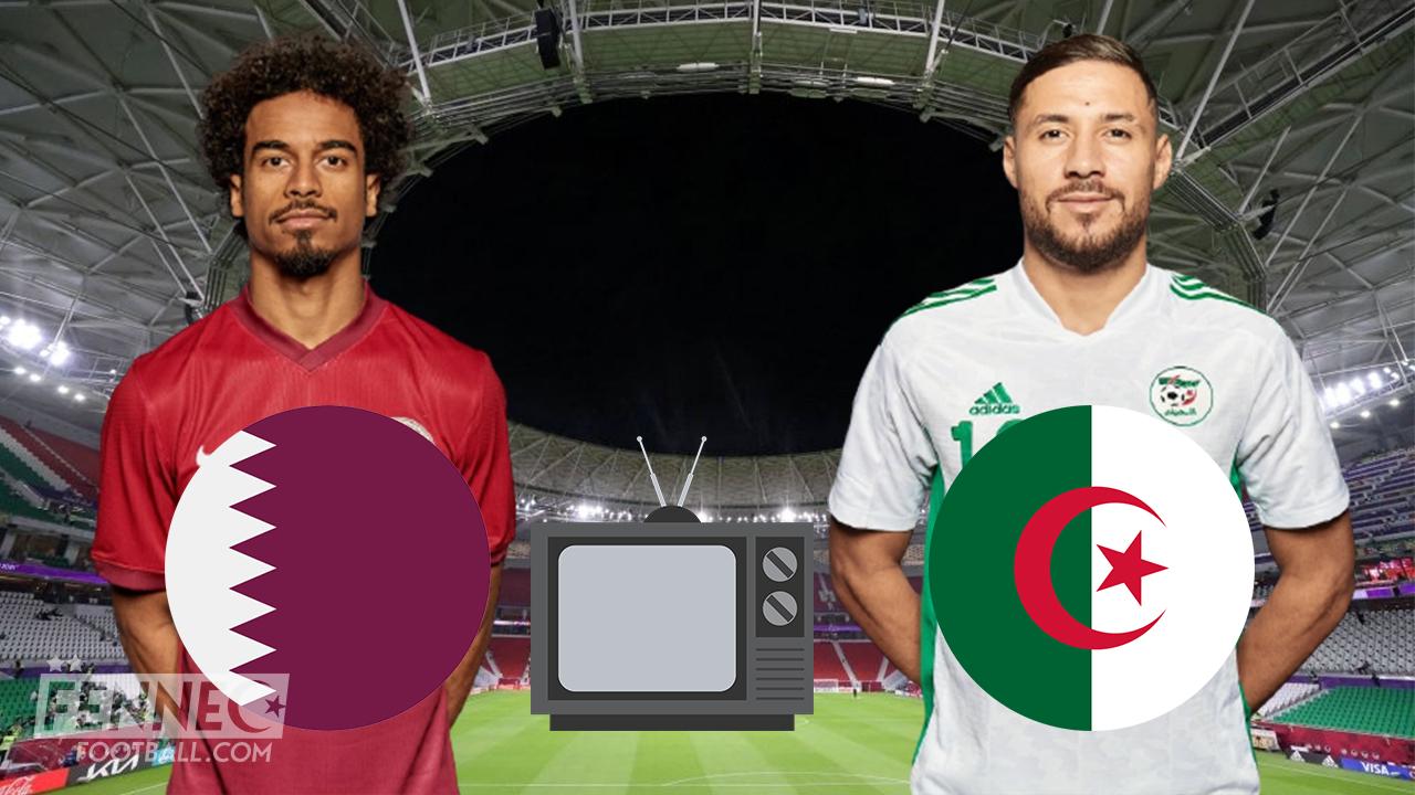 Algerie Qatar Belaili Afif chaine TV