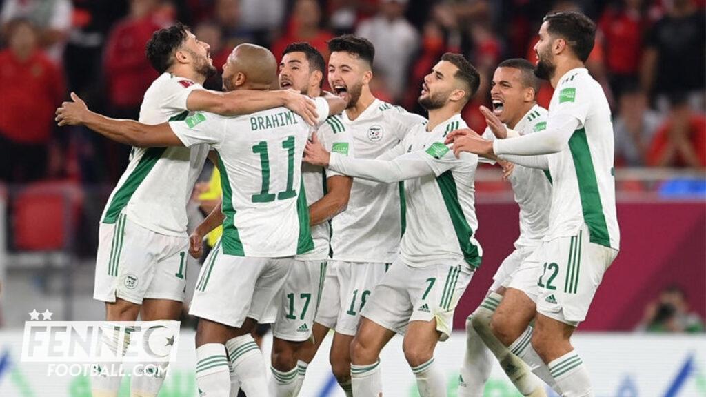 Maroc Algérie Qatar, équipe d'Algérie
