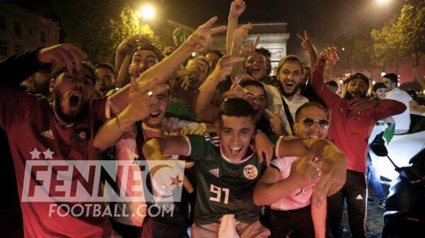 Supporters algériens, équipe d'Algérie
