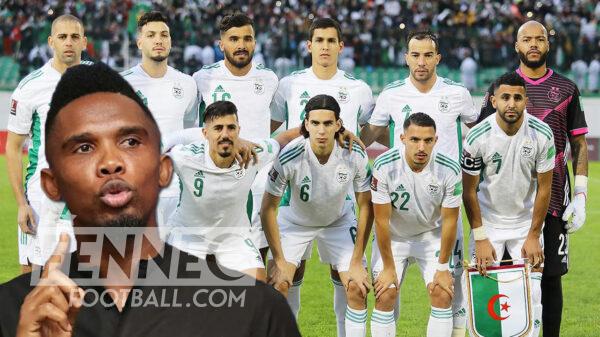 eto'o équipe Algérie