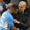 Riyad Mahrez Pep Guardiola