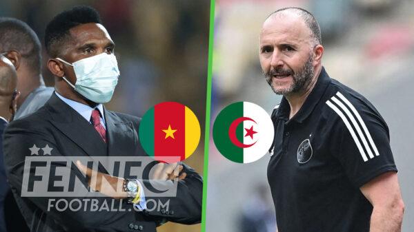 Samuel Etoo Djamel Belmadi Algerie Cameroun