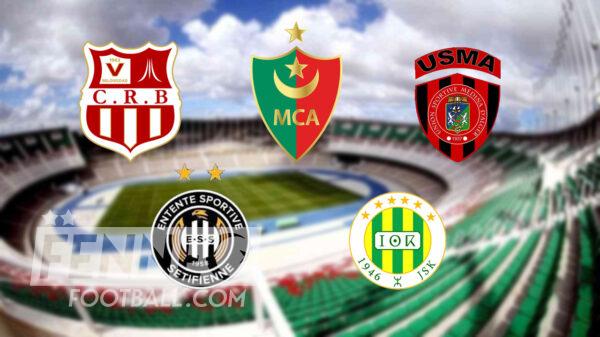 club algerien championnat algérien Algérie Ligue 1
