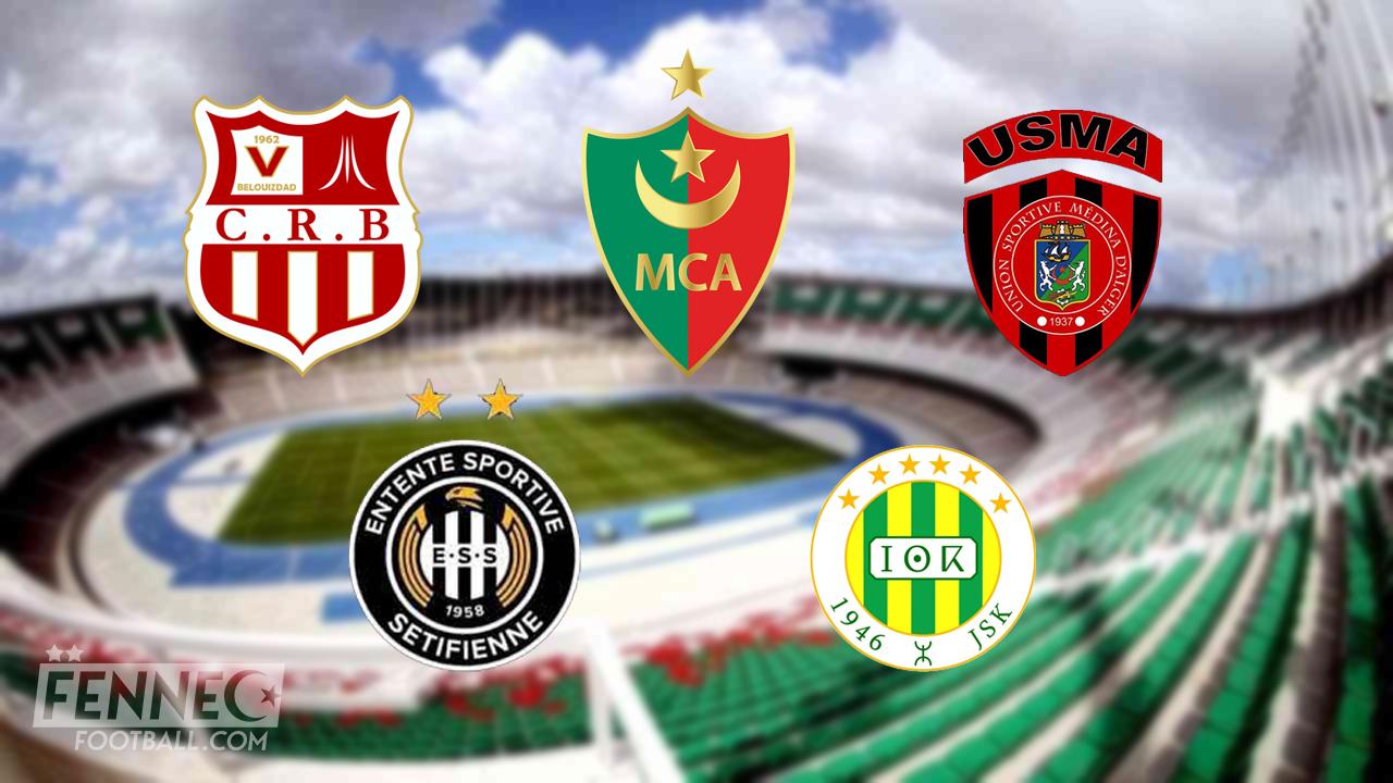 club algerien championnat algérien Algérie Ligue 1