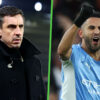Gary Neville Riyad Mahrez