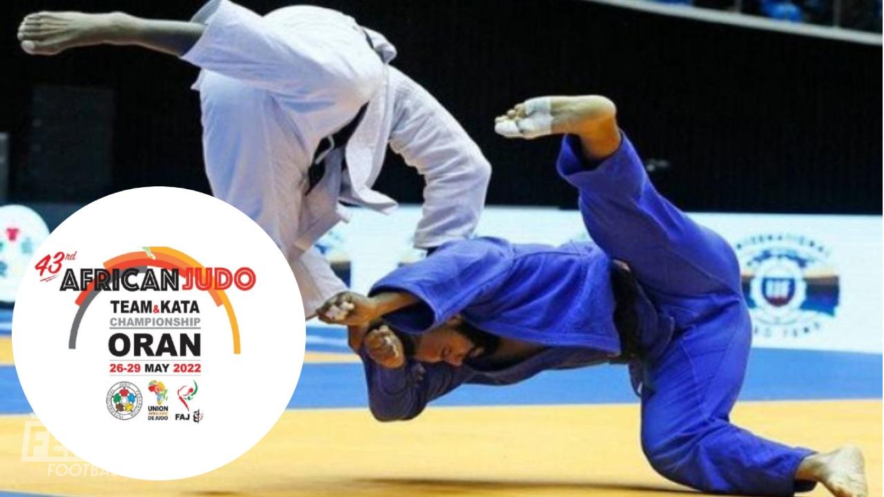 Judo Algérie championnat d'afrique Oran