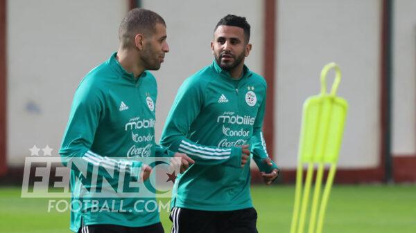 Islam Slimani Riyad Mahrez