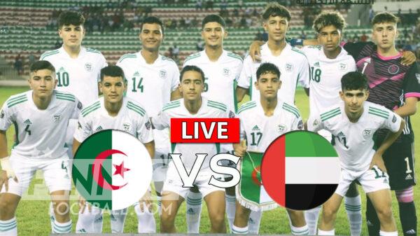 Algerie Emirats coupe arabe U17