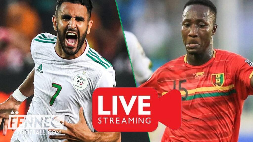 Match amical / Algérie Guinée en Streaming : suivez le match en DIRECT