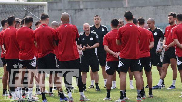 Matchs amicaux Belmadi