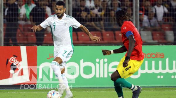 Riyad Mahrez - équipe Algérie Guinée