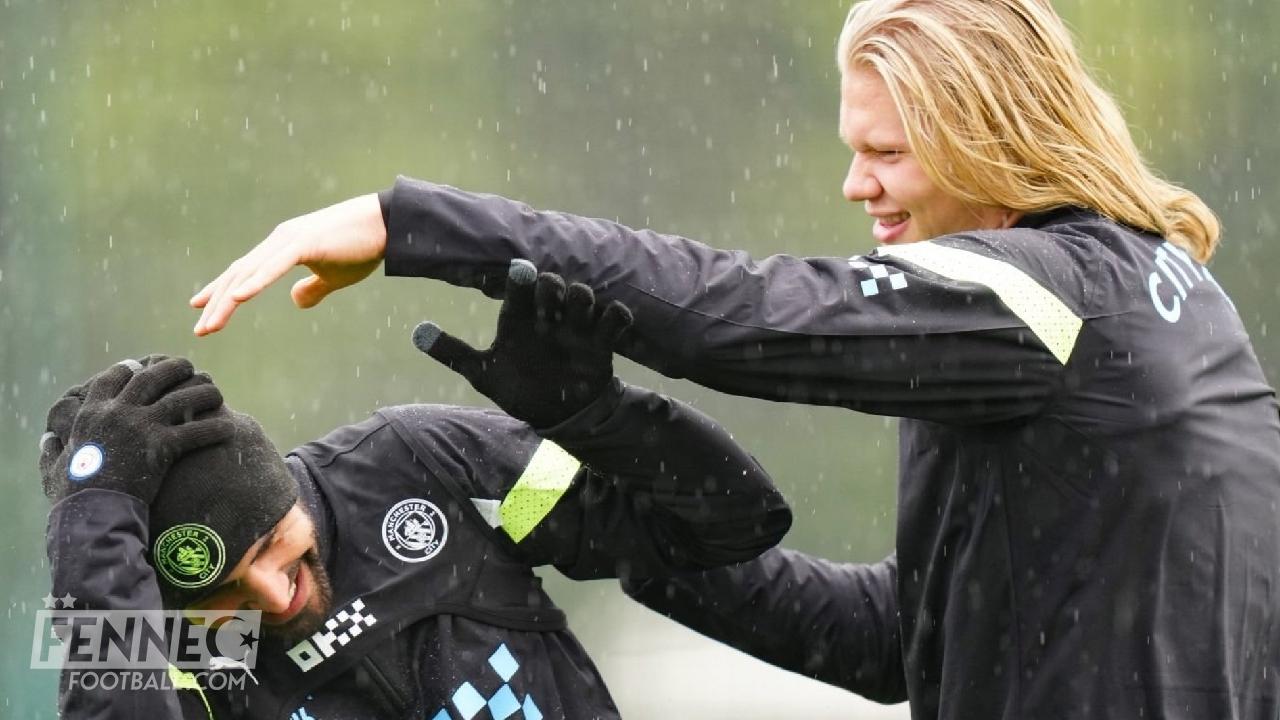 Riyad Mahrez Erling Haaland