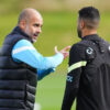 Riyad Mahrez Pep Guardiola